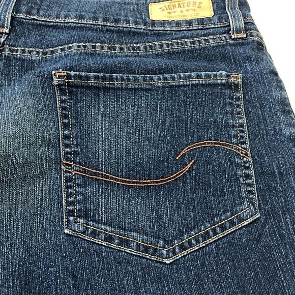 LEVI DENIM SHORTS SIGNATURE HIGH RISE - Picture 5 of 11